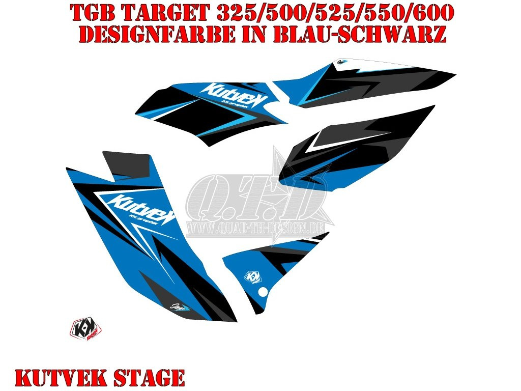 Stage Blau-Schwarz für TGB Target